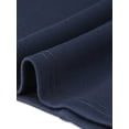 thumbnail image 5 of INSPIRE CHIC Cowl Neck Dress for Women's Cap Sleeve Stretch Work Bodycon Pencil Dresses with Belted XS Blue, 5 of 6
