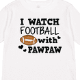 thumbnail image 4 of Inktastic I Watch Football with My Pawpaw Boys Long Sleeve Toddler T-Shirt, 4 of 5