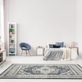 thumbnail image 4 of Luxe Weavers Bohemian Moroccan Navy 6x9 Area Rug, Indoor Carpet, 4 of 9