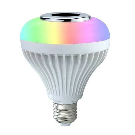 

Bluetooth Speaker Led Bulbs Light Wireless Remote Control Rgb Music Lamp For Home