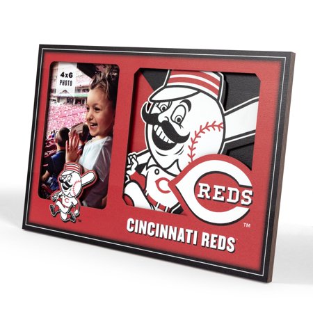 Cincinnati Reds 3D Logo Picture Frame