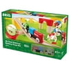 BRIO My First Railway: Battery Train Set with Wooden Tracks Toddler Toy