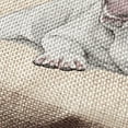 thumbnail image 5 of WIRESTER 18x18 inch Square Decorative Throw Sofa Pillow Cases, French Bulldog Dog Lying Down Looking Up, 5 of 7