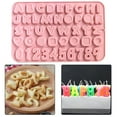 thumbnail image 4 of Cake Mold Food Grade DIY Baking Tools Button Letter Number Shape Chocolate Candy Silicone Mould Kitchen Supplies, 4 of 8