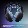thumbnail image 2 of SteelSeries Arctis Nova 3P Wireless Multi-Platform Gaming Headset - Mobile App Control, 40 HR Battery, Neodymium Magnetic Drivers, 2.4GHz/Bluetooth, PS5, PS4, PC, Switch, Mobile - Aqua, 2 of 9