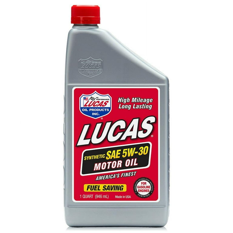 Lucas 5W-50 High Mileage Synthetic Motor Oil Lucas 5W-50 High Mileage Synthetic Motor Oil