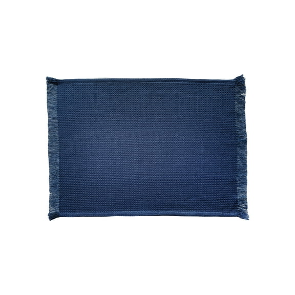 Waffle Weave Navy Placemat