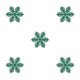 thumbnail image 3 of Kearding Manteles individuales de Diseño de boda de invierno Aislamiento térmico Estera de comedor hueca antideslizante Bandeja Pad Home Green Type2 NO2, 3 of 6