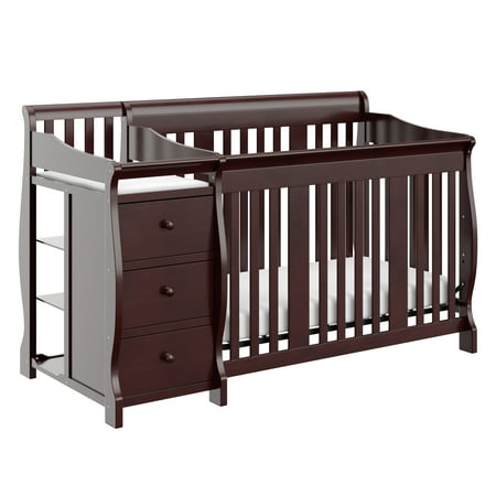 Storkcraft Portofino 4 in 1 Convertible Crib and Changer Combo (Best Convertible Cribs Reviews)