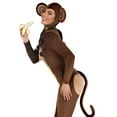 thumbnail image 3 of Leg Avenue Women's Cheeky Monkey Halloween Costume, Brown, Medium, 3 of 5