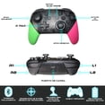 thumbnail image 4 of Control Inalámbrico Recargable Joystick Compatible N- Switch Verde Rosa, 4 of 6