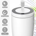 thumbnail image 3 of KGJQ Magnetic Straw Cover, Silicone Leakproof Straw Cap, Not Easy to Lose Design, Dust Protection And Reusable Straw Protector for Tumbler, 3 of 8