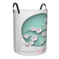 thumbnail image 2 of Bingfone Happy Mother'S Day Waterproof Foldable Laundry Hamper Bucket With Handles For Storage Bin,Clothes Hamper (Medium), 2 of 8