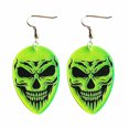 thumbnail image 1 of Pendientes de Halloween Alien OVNI Bruja Estufa Fluorescente Pendientes de acrílico, 1 of 5