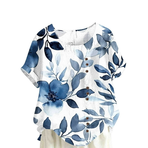 Cute Summer Tops For Women White Womens Petite Tops Casual Short Sleeve Womens Blouses Short Sleeve T Shirts For Women V Neck Cotton