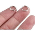thumbnail image 3 of 50 Pieces Key Rings Key Chain Rings Small Keyring Split Ring for Keys Organization, 10 mm, Silver Color, 3 of 5