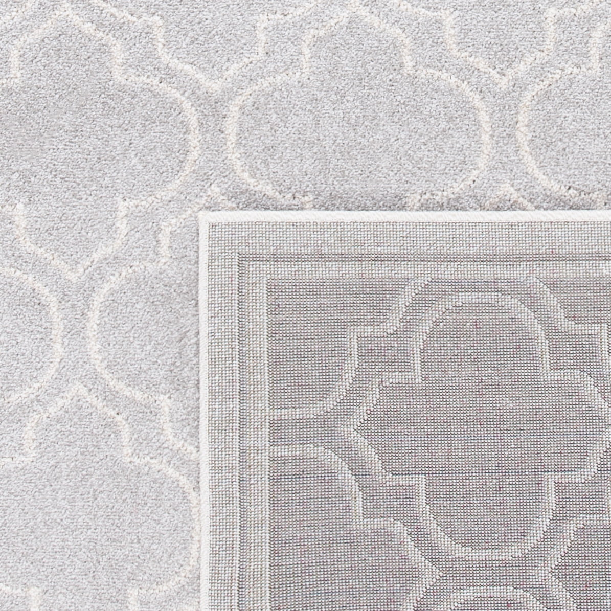 Safavieh Amherst Wilson Geometric Runner Rug, Light Gray/Ivory, 2'3" x 13'