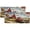 Pattern-2, variant on Antique Truck Rod Pocket Thermal Insulated Curtain Valance Western Truck Car Rustic Farmhouse Wooden Barn Privacy Window Valances for Living Room Kitchen 54 by 18 in, 2 Panel