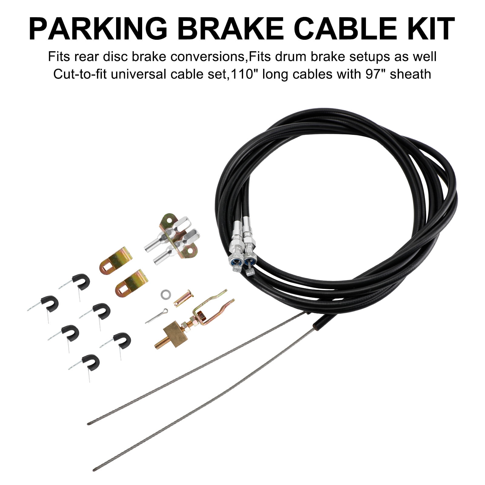 Motor Genic CPP Universal Rear Parking Brake Emergency EBrake Cable