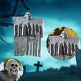 thumbnail image 2 of Haunting Ghostly Doorway Prop With Hanging Fear Face And Draped Fear Decoration For Entrances, 2 of 4