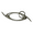 Wolf Teeth-Steel color, variant on Stylish Star Carabiner Keychain Minimal Stainless Steel Star Carabiner Keychain Pendant for Bags and Backpacks