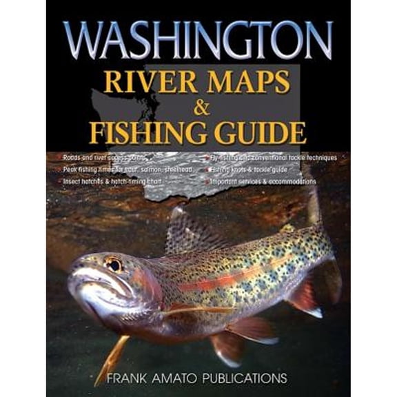 Pre-Owned Washington River Maps & Fishing Guide (Paperback) by Doug Rose