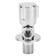 thumbnail image 2 of Válvula angular, rosca G1/2 pulg. Válvula angular triangular de cobre Válvula angular de baño Rendimiento sólido, 2 of 9