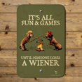 thumbnail image 4 of It's All Fun and Games Until Someone Loses a Wiener Dachshund Dogs Home Business Office Sign, 4 of 7