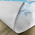 thumbnail image 5 of Ambesonne Tale Place Mats Set of 4, Castle Butterfly, Standard Size, White and Sky Blue, 5 of 6