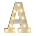 thumbnail image 4 of Homeer Decorative Light Decorative Lamp Digital Number Light Decorative Light - Glowing Plastic LED Marquee Light Up Letter GRAD 2023 Graduation Party Decor, 4 of 11