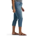 thumbnail image 3 of Lee® Women's Plus Mid Rise Capri, Sizes 16W-26W, 3 of 7