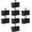 Black, variant on Moving Bags Heavy Duty Extra Large, Moving Boxes, Moving Supplies Essentials, Blue Storage Bins with Lids, Plastic Packing Totes, Storage Bags for Clothes with Handles & Zippers(Blue, 6 Pack)
