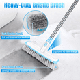 thumbnail image 4 of SUGARDAY Floor Scrub Brush with Long Handle for Cleaning Shower Bathroom Kitchen Tub Deck Brush, 4 of 7