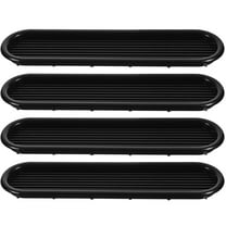 ELAYARD 4Pcs Durable Plastic Air Vent Covers for Home Storage Cabinets and Wardrobes