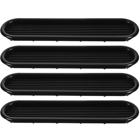 ELAYARD 4Pcs Durable Plastic Air Vent Covers for Home Storage Cabinets and Wardrobes