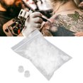 thumbnail image 2 of Recipiente para tinta de tatuaje copas para tinta de tatuaje plástico resistente 100 unidades fácil de limpiar base ancha para pigmento, 2 of 7