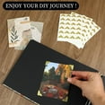 thumbnail image 5 of Monebena 240 Pcs Photo Corners Self Adhesive Photo Mounting Corner Sticker for Scrapbooking, Picture Corners for DIY Scrapbook Photo Album Journal 10 Sheets, 5 of 7