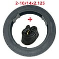thumbnail image 7 of 14x2.125 Rubber Tire with Bent Valve Stem Inner Tube Tyre for Electric Bike, 7 of 7