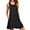 Black, variant on MLANM Women Summer Casual Swing T Shirt Dresses Beach Cover Up Loose Dress with Pockets, M Black