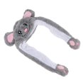thumbnail image 1 of Gorro Animal de Peluche con Oreja Móvil Saltar Oreja Peluche Móvil , Coala, 56cm Yotijar Sombrero Movable Orejas De Conejo, 1 of 10