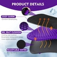 thumbnail image 5 of Gel Seat Cushion for Long Sitting - Thick & Extra Large, Gel Cushion for Wheelchair Soft, 5 of 6