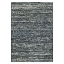 Luxee Designs Maryland Collection 9x12 Area Rug, Indoor/Outdoor Striped Pattern Rugs for Living Room, Bedroom, Kitchen - Blue