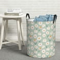 thumbnail image 5 of Picia Daisies Flowers Large Laundry Basket, Waterproof, Freestanding Laundry Hamper, Collapsible Tall Clothes Hamper with Extended Handles-Medium, 5 of 8