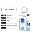 thumbnail image 6 of Shoe Cleaner for Sneakers & White Shoes Foam , Removes Yellowing & Stains, on Canvas, Mesh, Leather Includes Brush & Tape, Multi-Purpose, Easy Application, Restores Brightness, 6 of 8