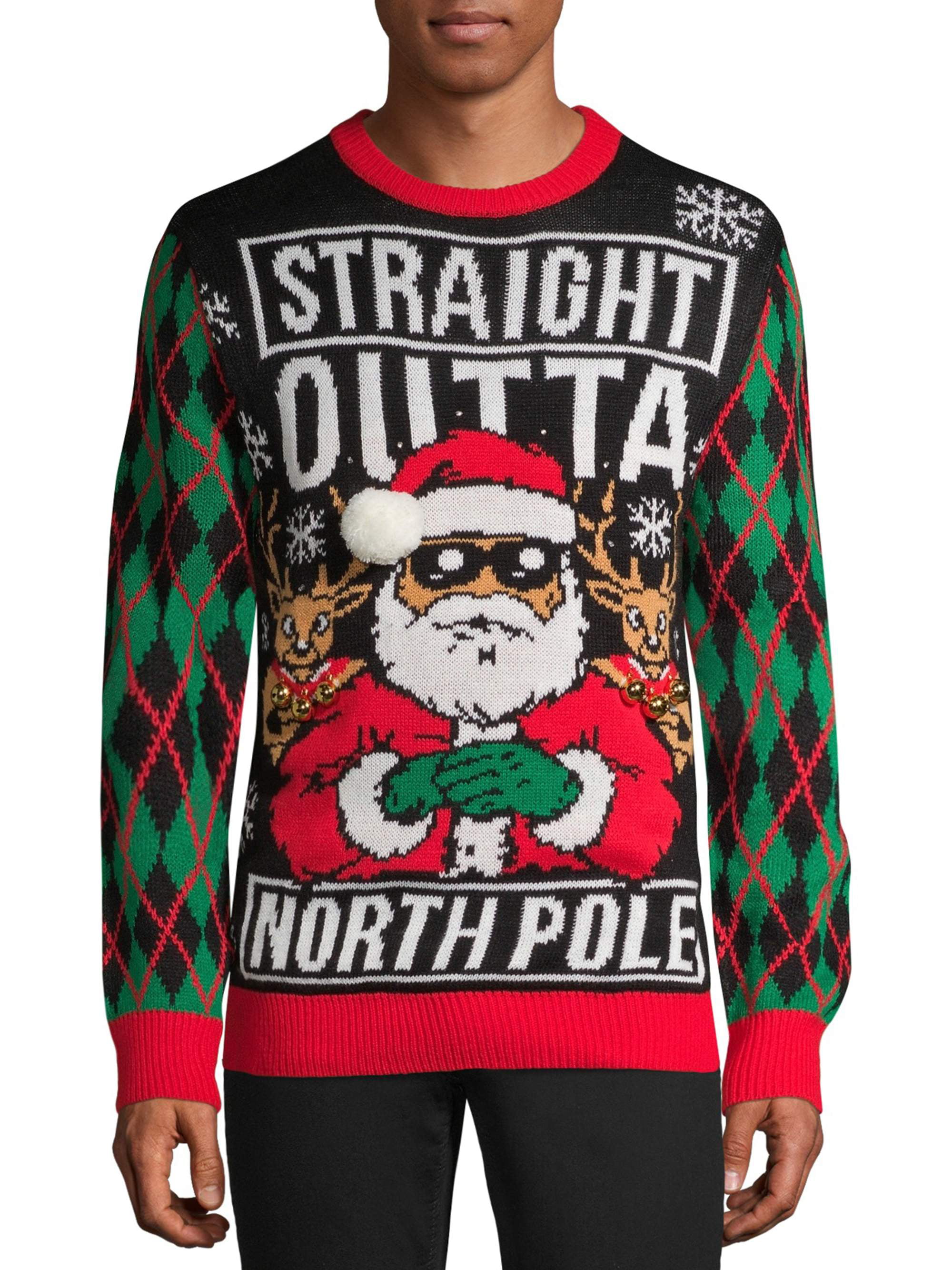 Hockey Ugly Christmas Sweater Style Short-Sleeve Unisex T-Shirt