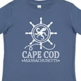 thumbnail image 4 of Inktastic Cape Cod Massachusetts Nautical Boys or Girls Toddler T-Shirt, 4 of 5