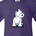 thumbnail image 4 of Inktastic Fluffy Butt Westie Youth T-Shirt, 4 of 5