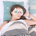 thumbnail image 4 of Coofit Sleep Mask Lovely Plush Cute Elastic Eye Mask Sleeping Blindfold Mask for Home, 4 of 10