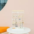 thumbnail image 4 of Jewelry Organizer Stand Necklaces Hanging Storage Holder Display For Earrings Bracelets And Rings, 4 of 12