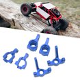 thumbnail image 4 of RC Voiture C en Forme, Haute Résistance RC Direction Tasse en Alliage d'Aluminium pour 1/10 Modèle de Voiture Bleu, 4 of 8